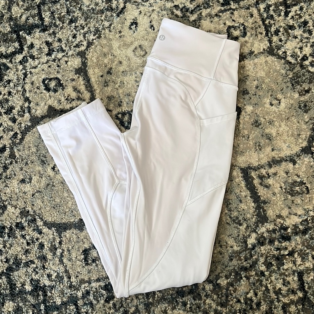Lululemon Fast and Free High-Rise Leggings, size 8